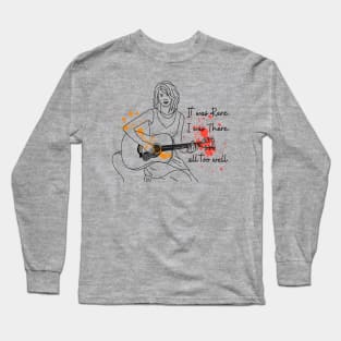 Taylor's Version "It was rare I Was There" Long Sleeve T-Shirt